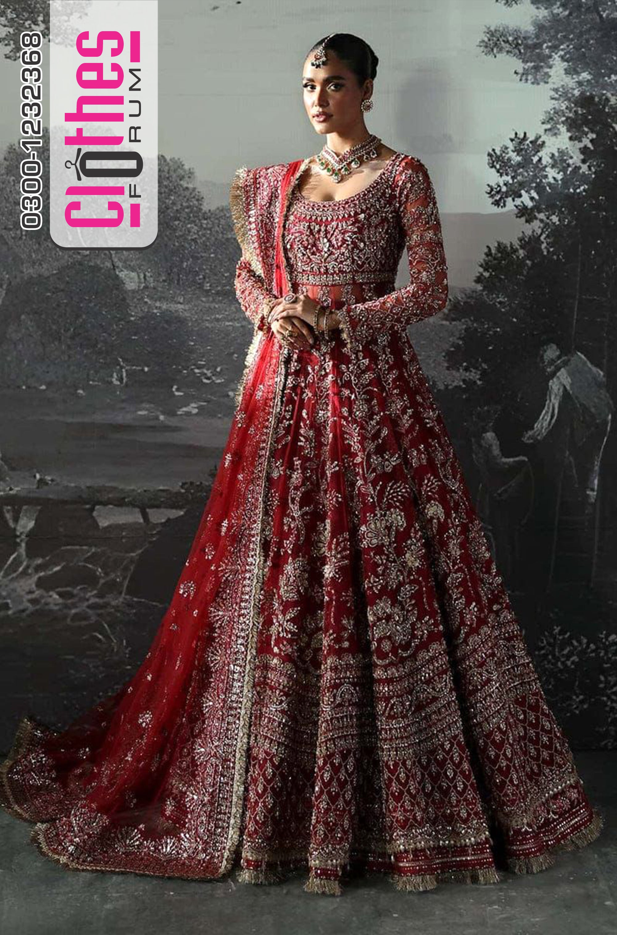 Afrozeh Anastasia – Luxury Handmade Bridal Dress | Wedding Collection 2025