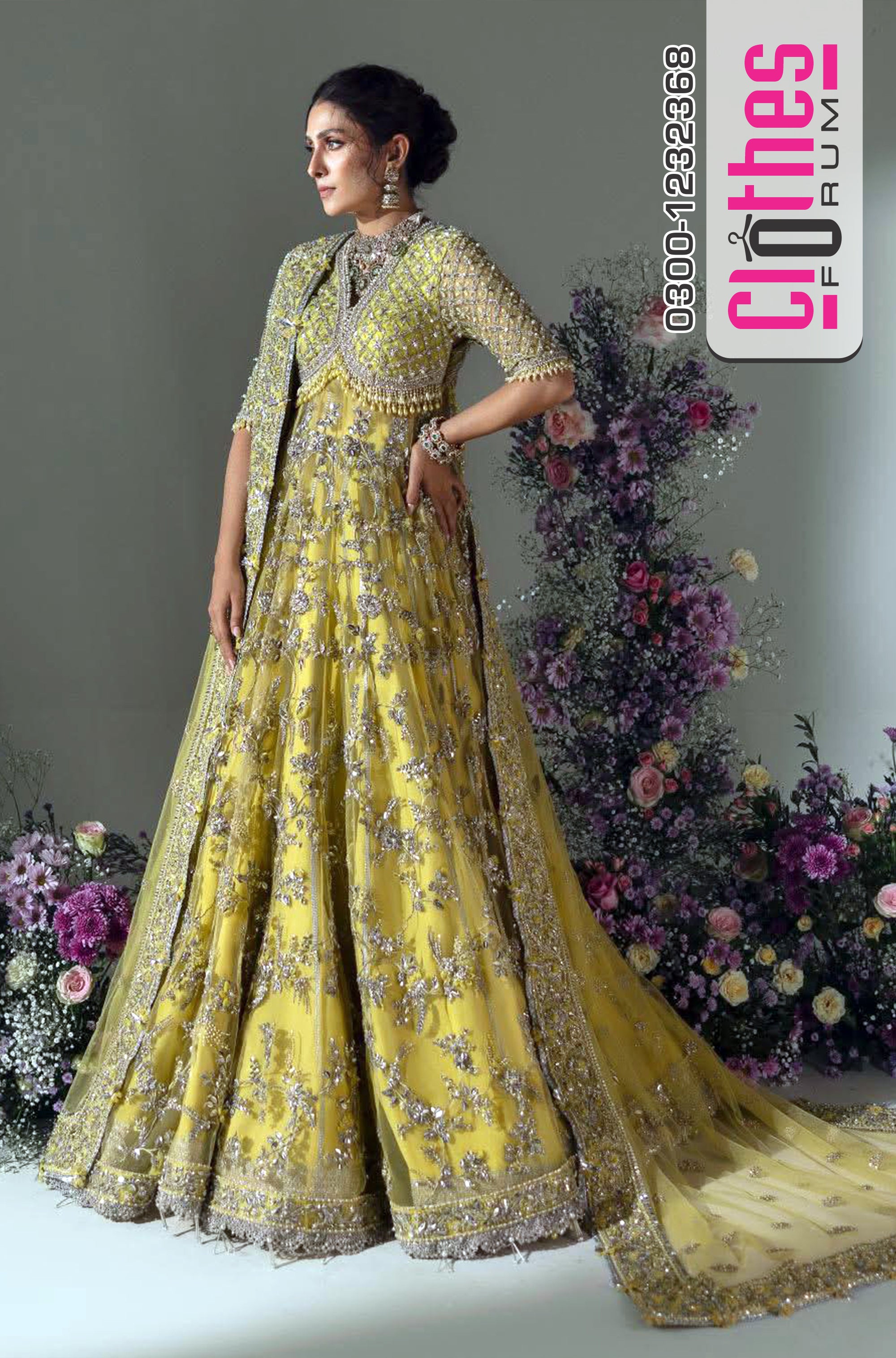 Radiate Grace in Élan's Mesmerizing Light Yellow Wedding Masterpiece