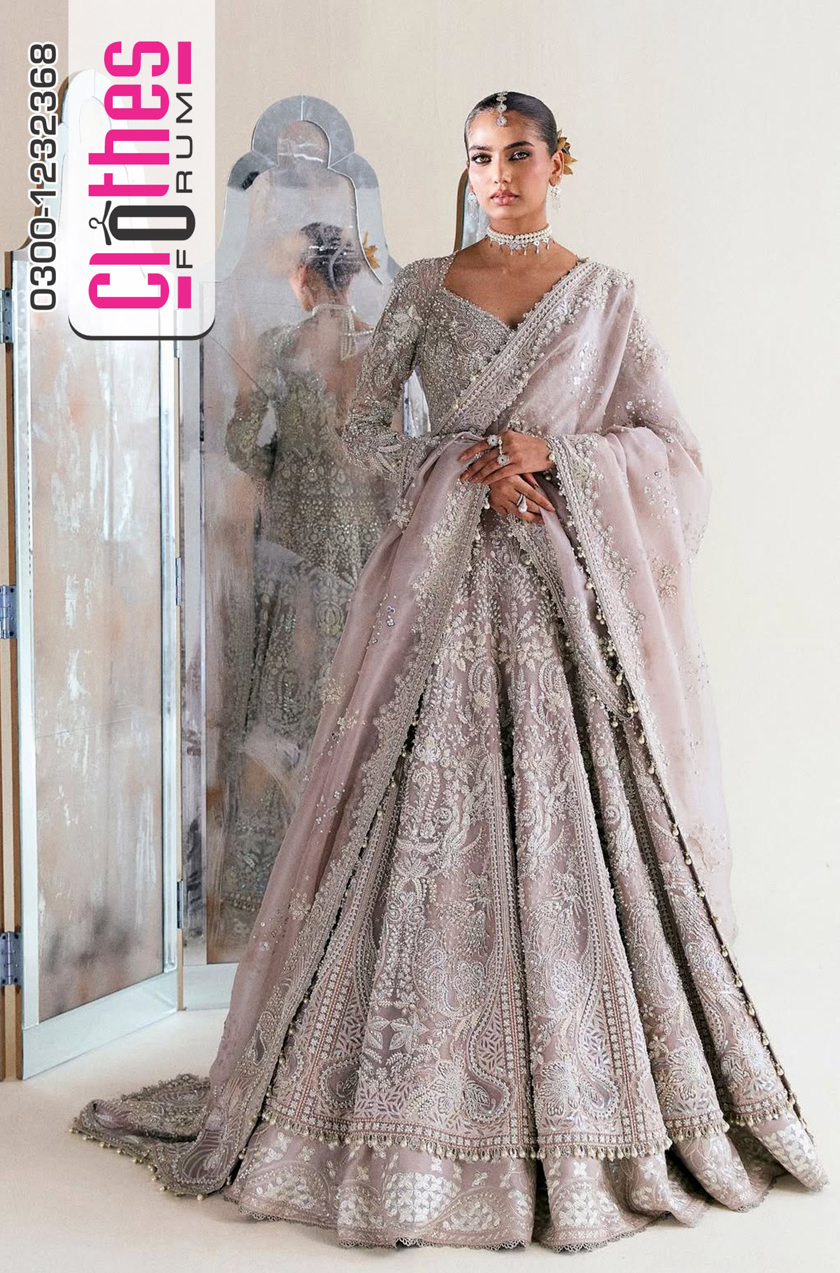 Suffuse by Sana Yasir Zinc Wedding Edition | Luxury Organza Bridal Wear