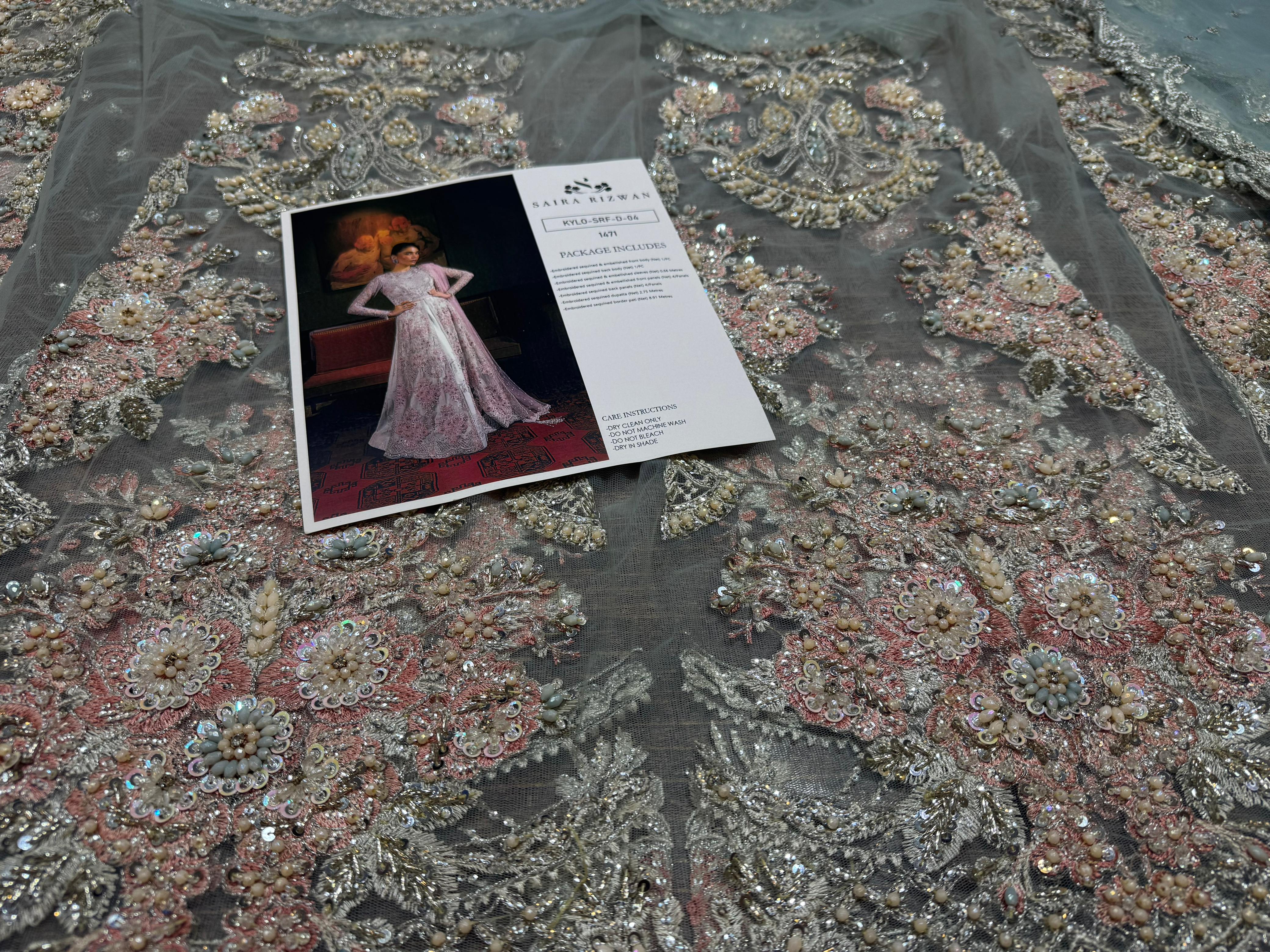 Saira Rizwan Formal Chiffon – A Mesmerizing Festive Elegance