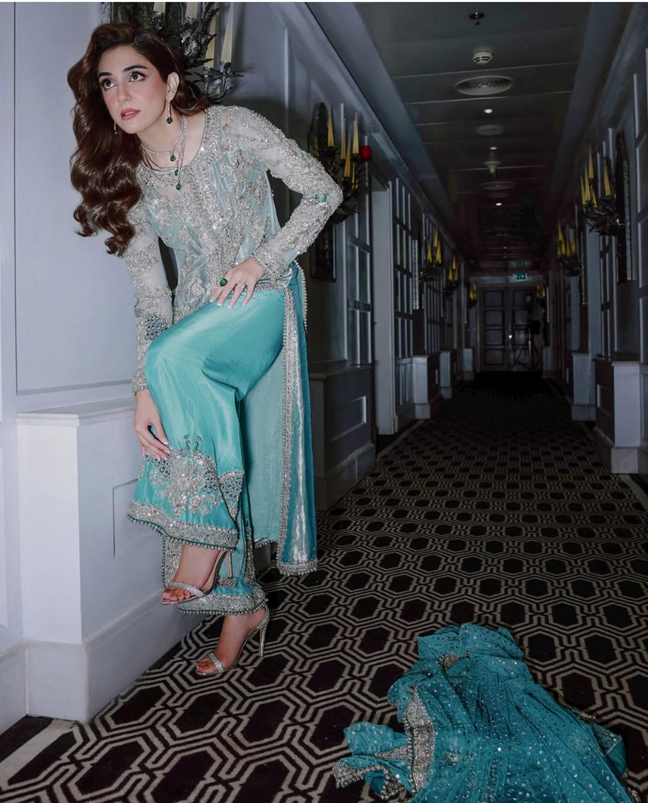 Sara Rohail Asghar Luxury Wedding Edition – Regal Teal Glamour