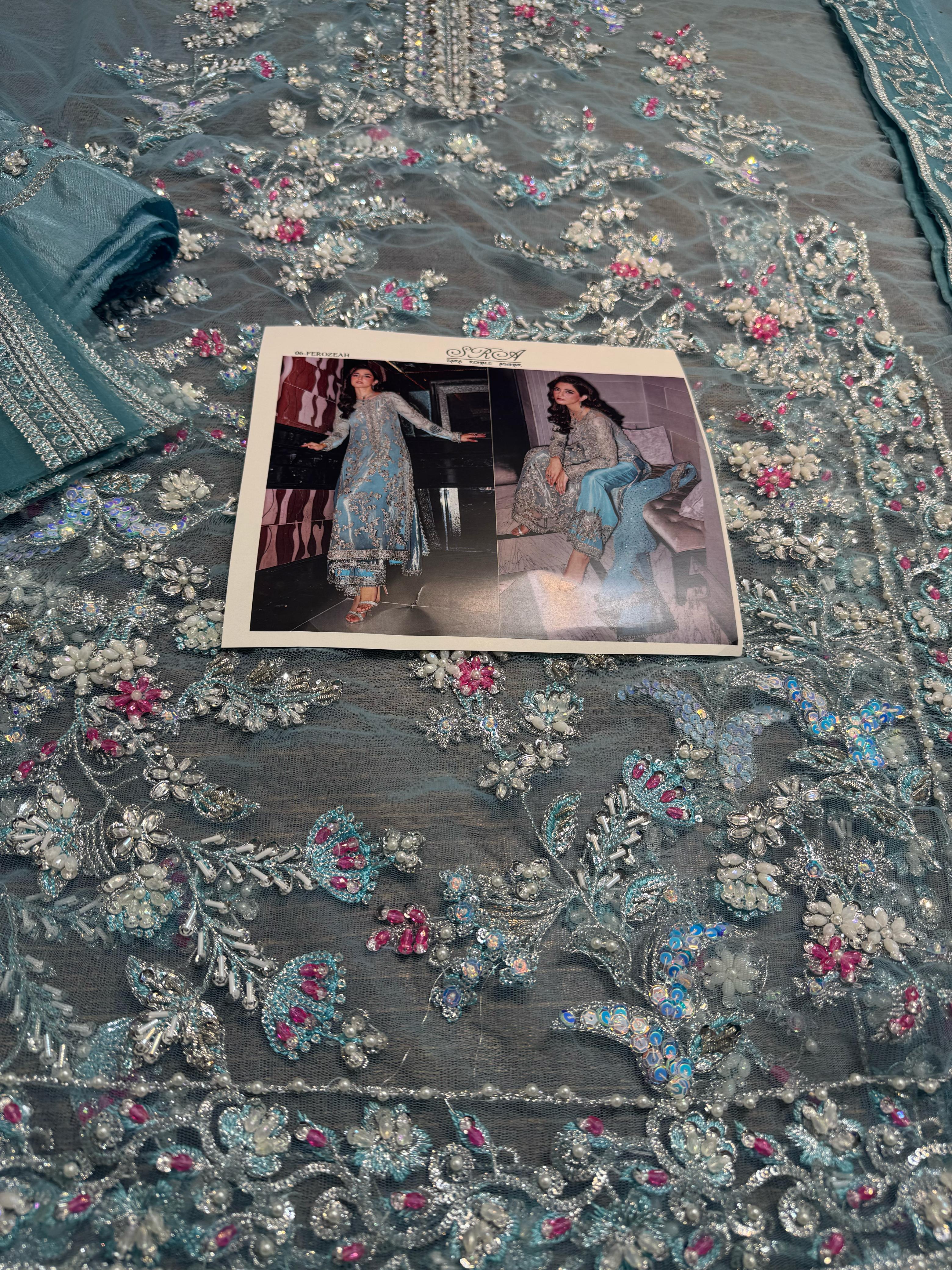 Sara Rohail Asghar Luxury Wedding Edition – Regal Teal Glamour