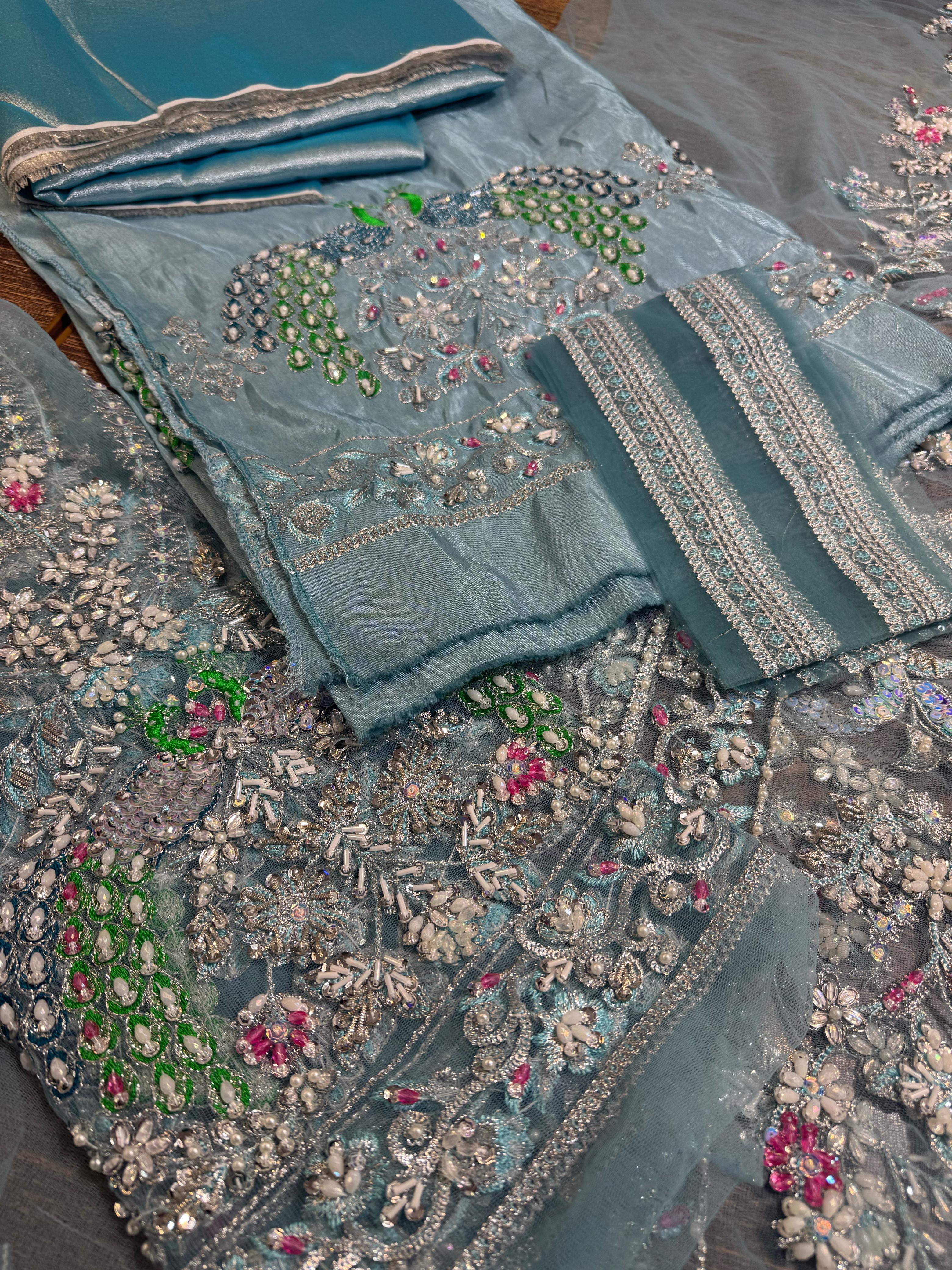 Sara Rohail Asghar Luxury Wedding Edition – Regal Teal Glamour
