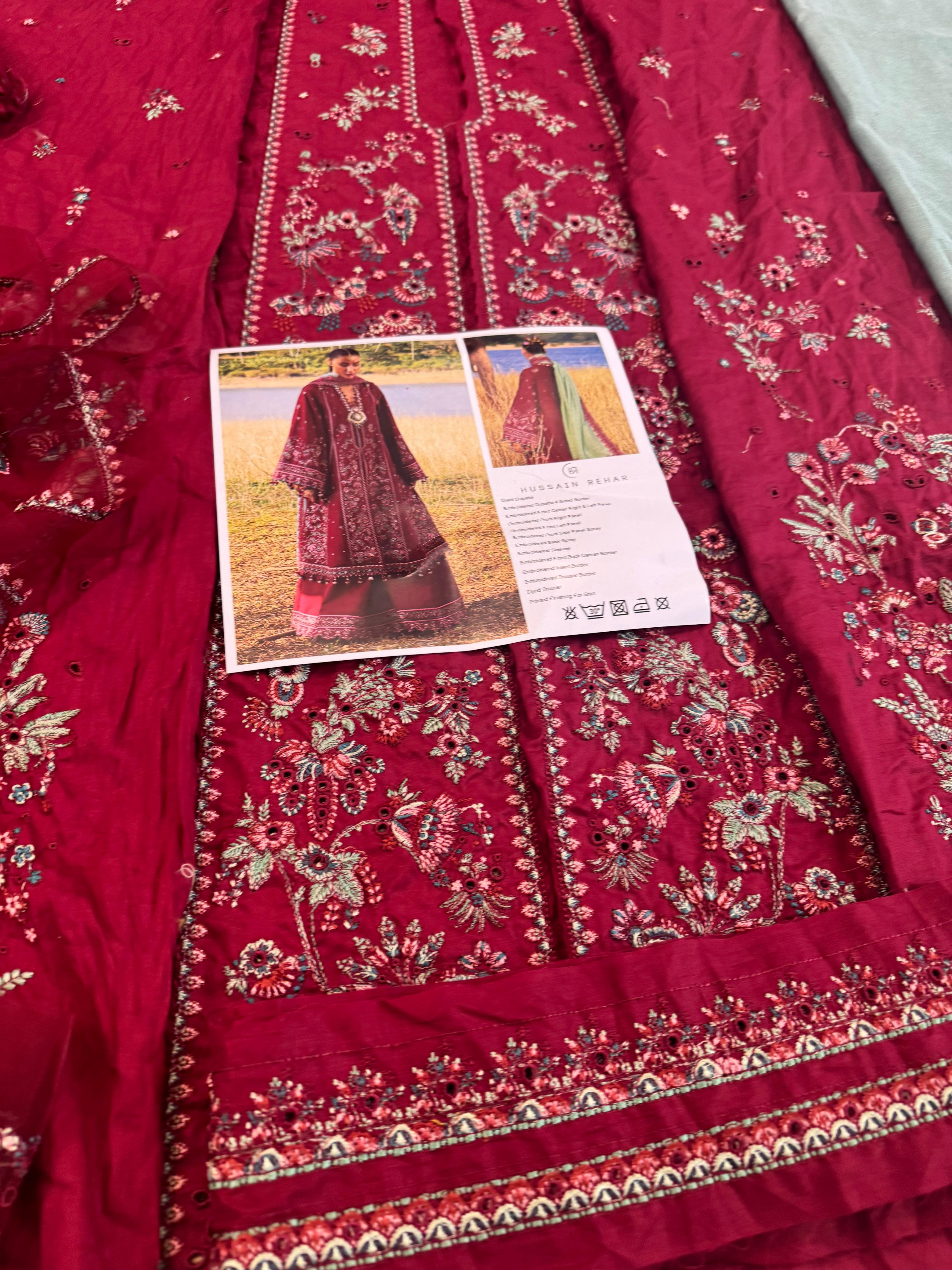 Hussain Rehar Luxury Lawn | Spring Summer Elegance in Every Thread