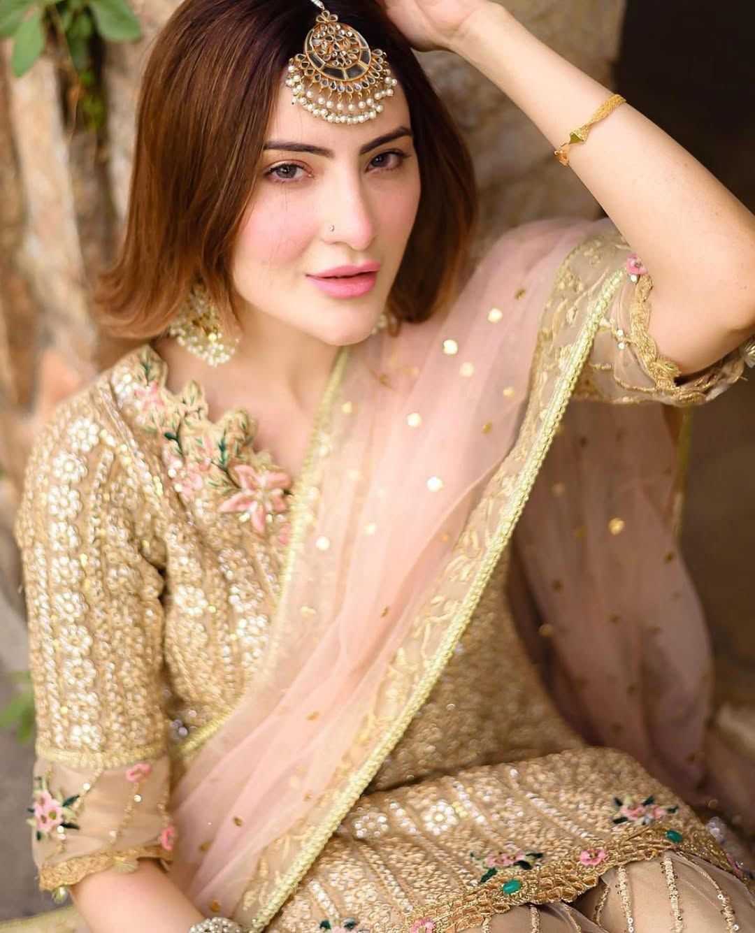 Tabya Bridal Luxe – Golden Gleam Chiffon Lehenga from Wedding Edition 2025