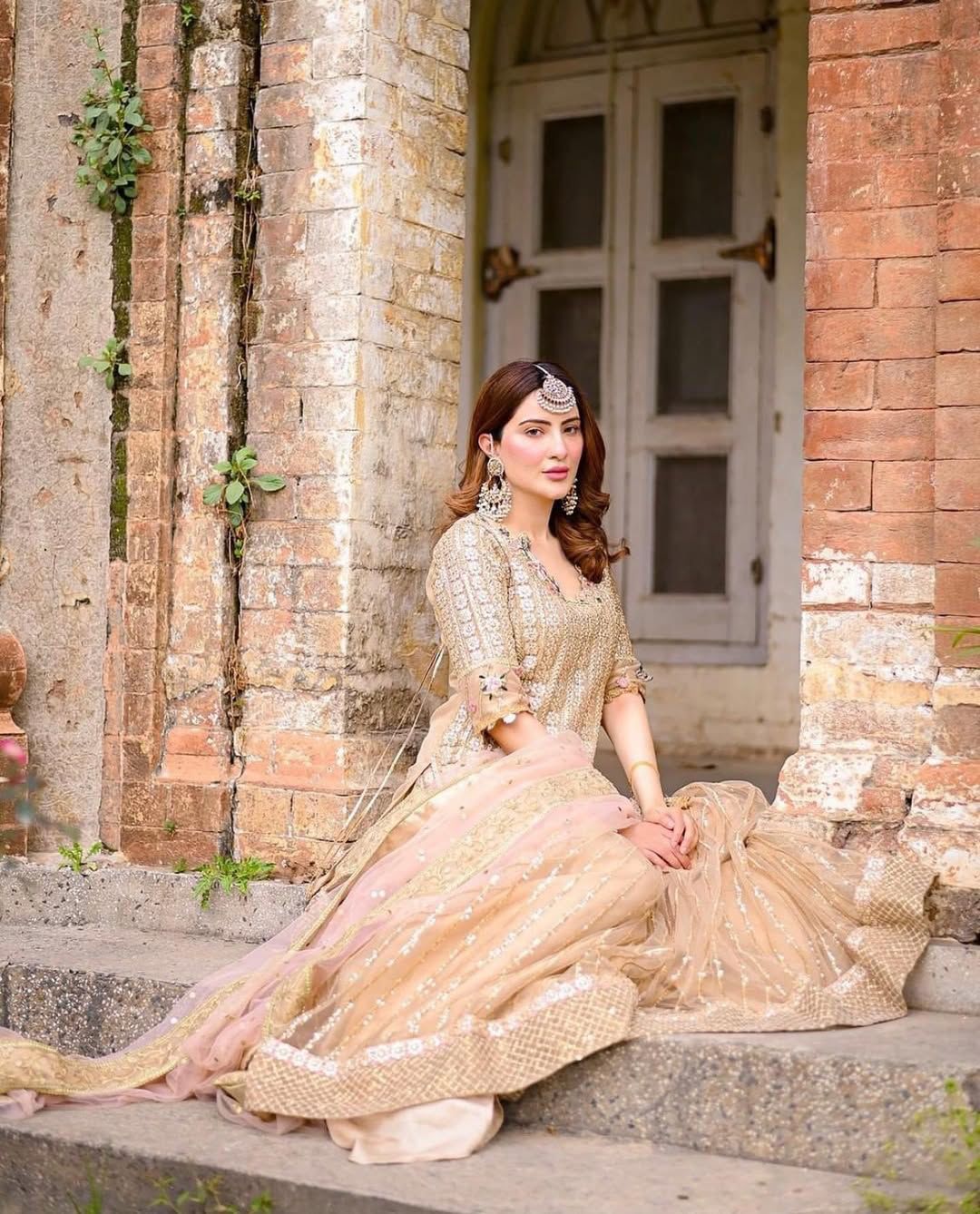 Tabya Bridal Luxe – Golden Gleam Chiffon Lehenga from Wedding Edition 2025