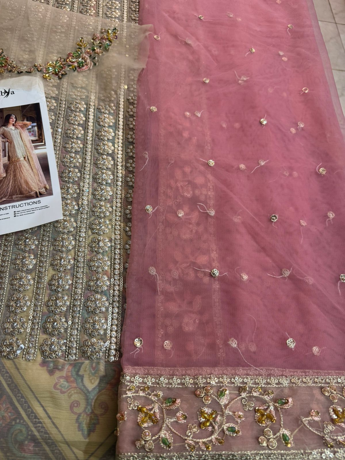 Tabya Bridal Luxe – Golden Gleam Chiffon Lehenga from Wedding Edition 2025