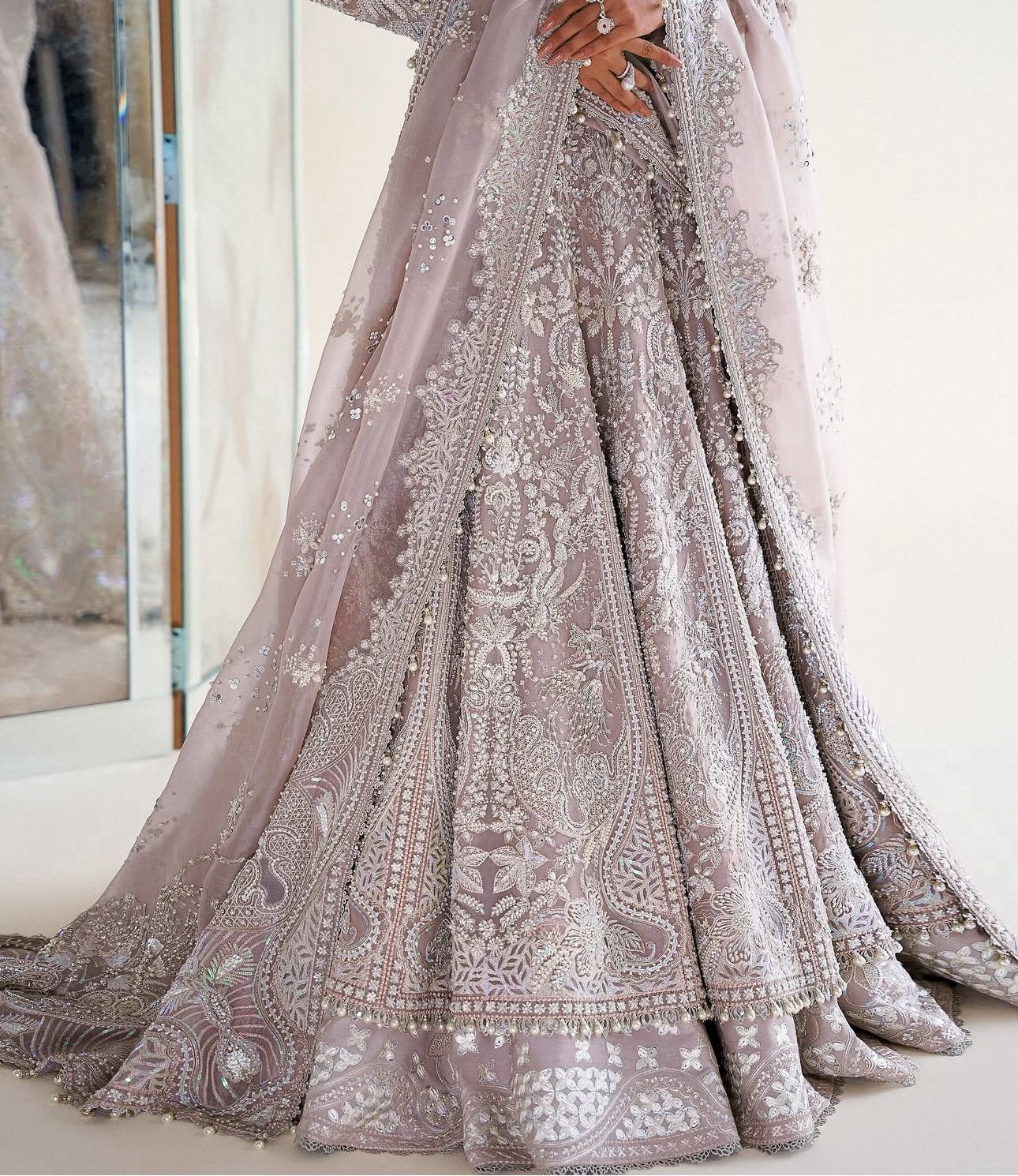 Suffuse by Sana Yasir Zinc Wedding Edition | Luxury Organza Bridal Wear