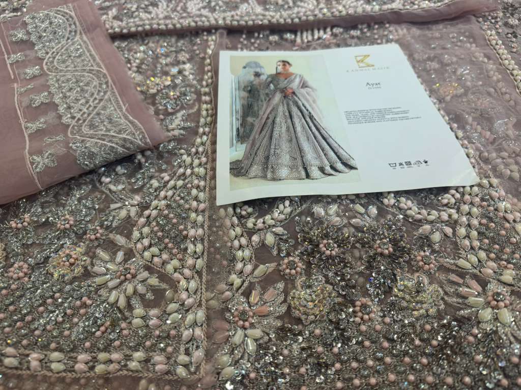 Suffuse by Sana Yasir Zinc Wedding Edition | Luxury Organza Bridal Wear