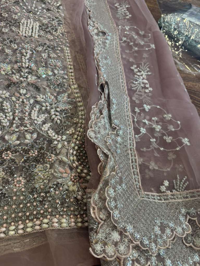 Suffuse by Sana Yasir Zinc Wedding Edition | Luxury Organza Bridal Wear