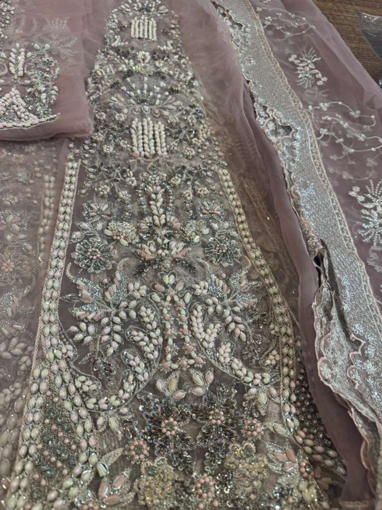 Suffuse by Sana Yasir Zinc Wedding Edition | Luxury Organza Bridal Wear