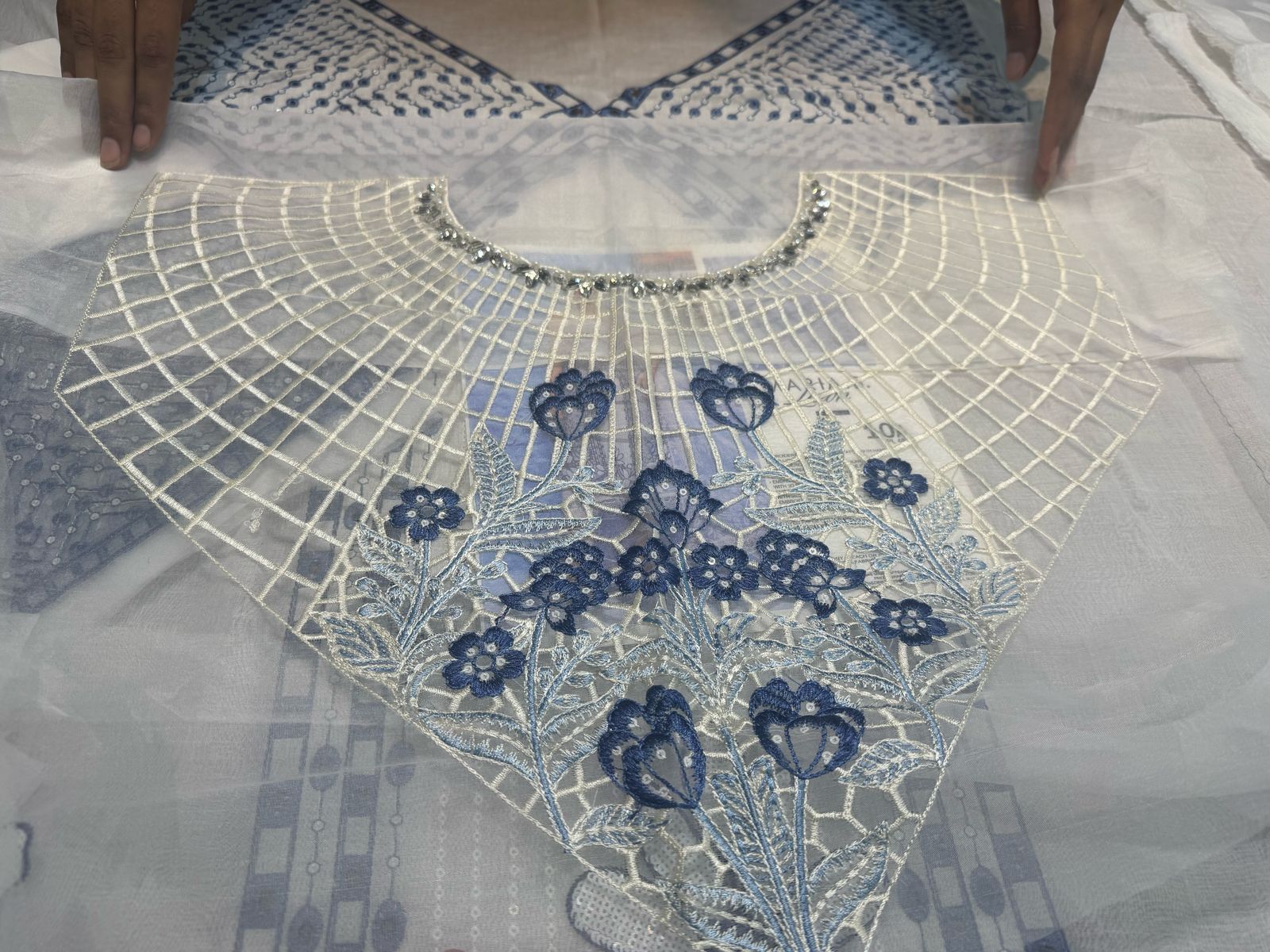 Maria B MPrint Voyage a’LUXE x Morocco | Light Purple Paper Cotton Lawn '25