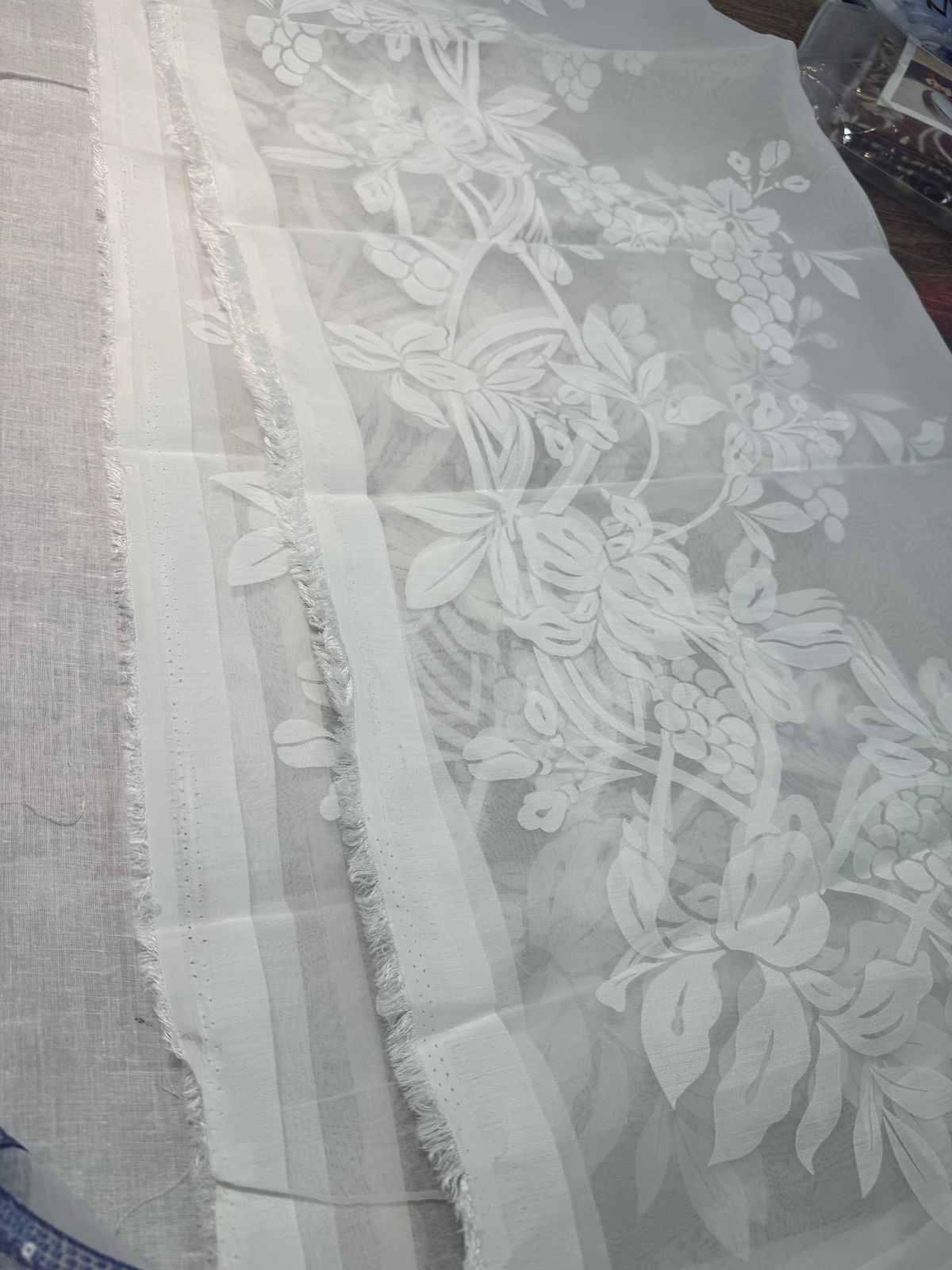 Maria B MPrint Voyage a’LUXE x Morocco | Light Purple Paper Cotton Lawn '25
