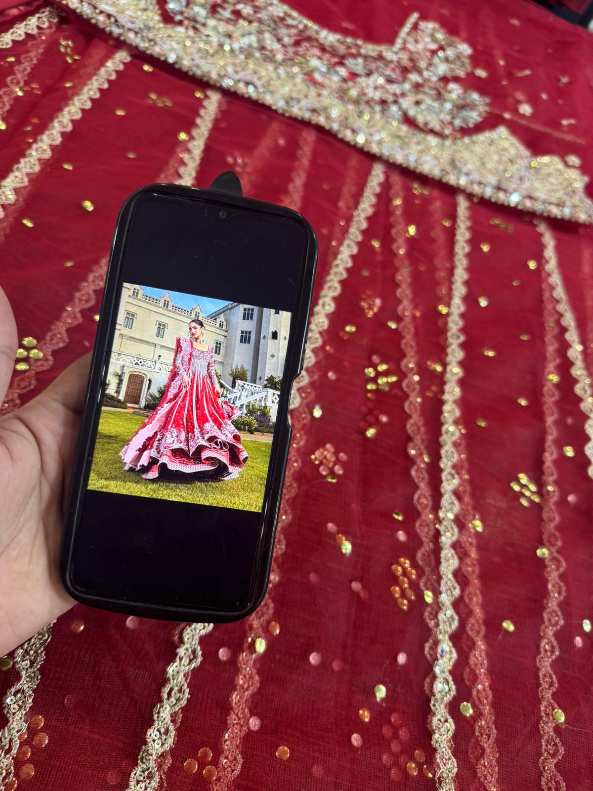 Soraya Bridal Wedding Edition 2025 | Handcrafted Luxury Net Barat Dress in Soft Gold