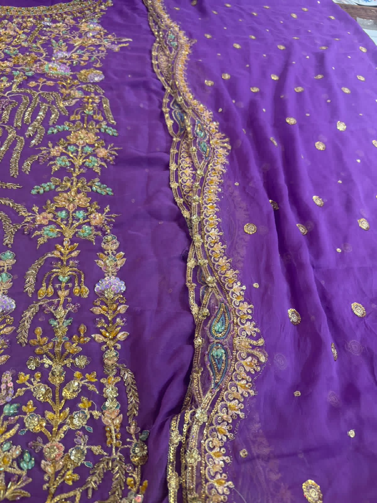 Nomi Ansari Wedding Edition – Royal Violet Couture for the Modern Muse