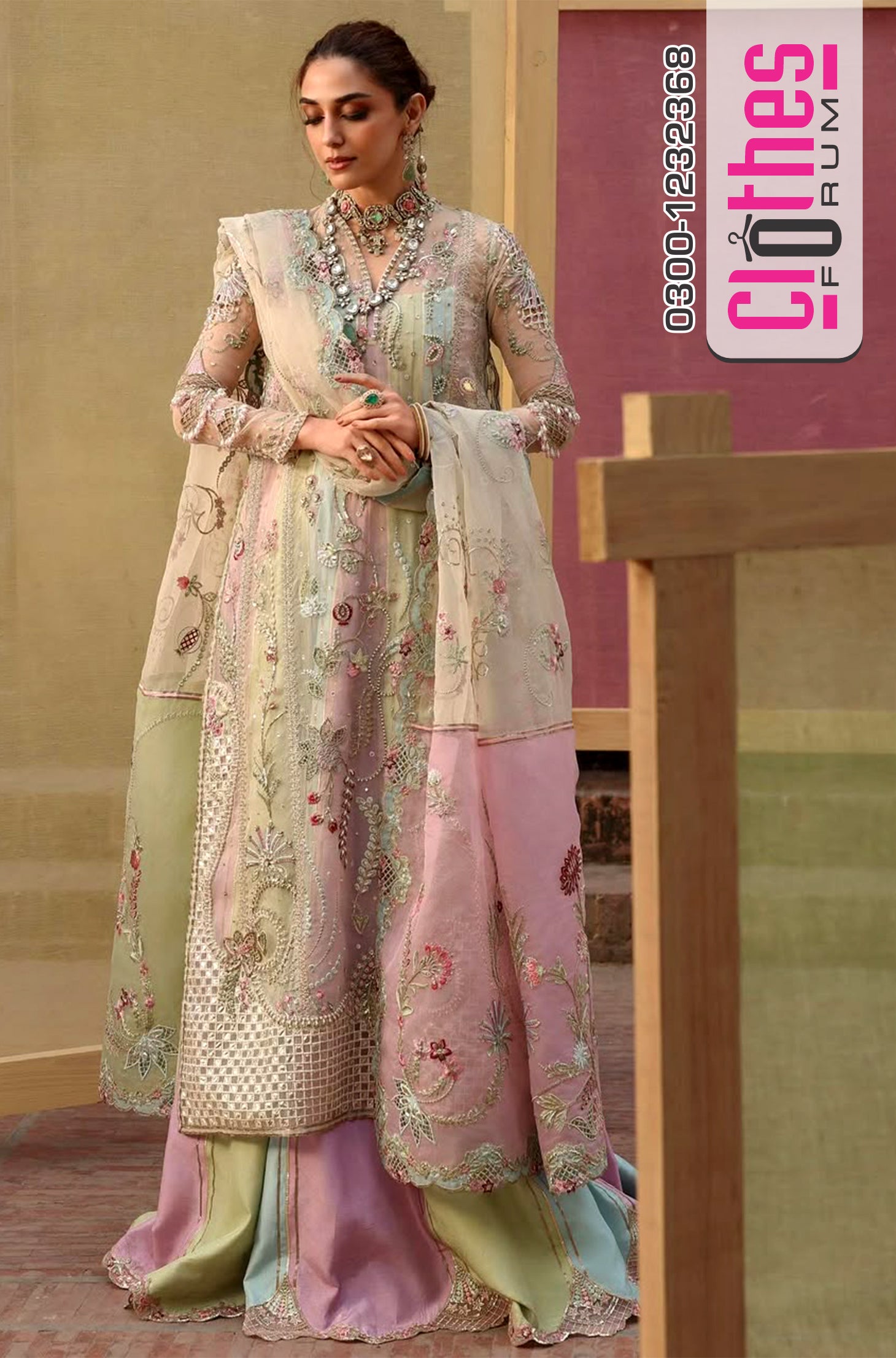 Crimson Luxury Multi-Color Lehenga | Premium Festive Wear 3-Piece