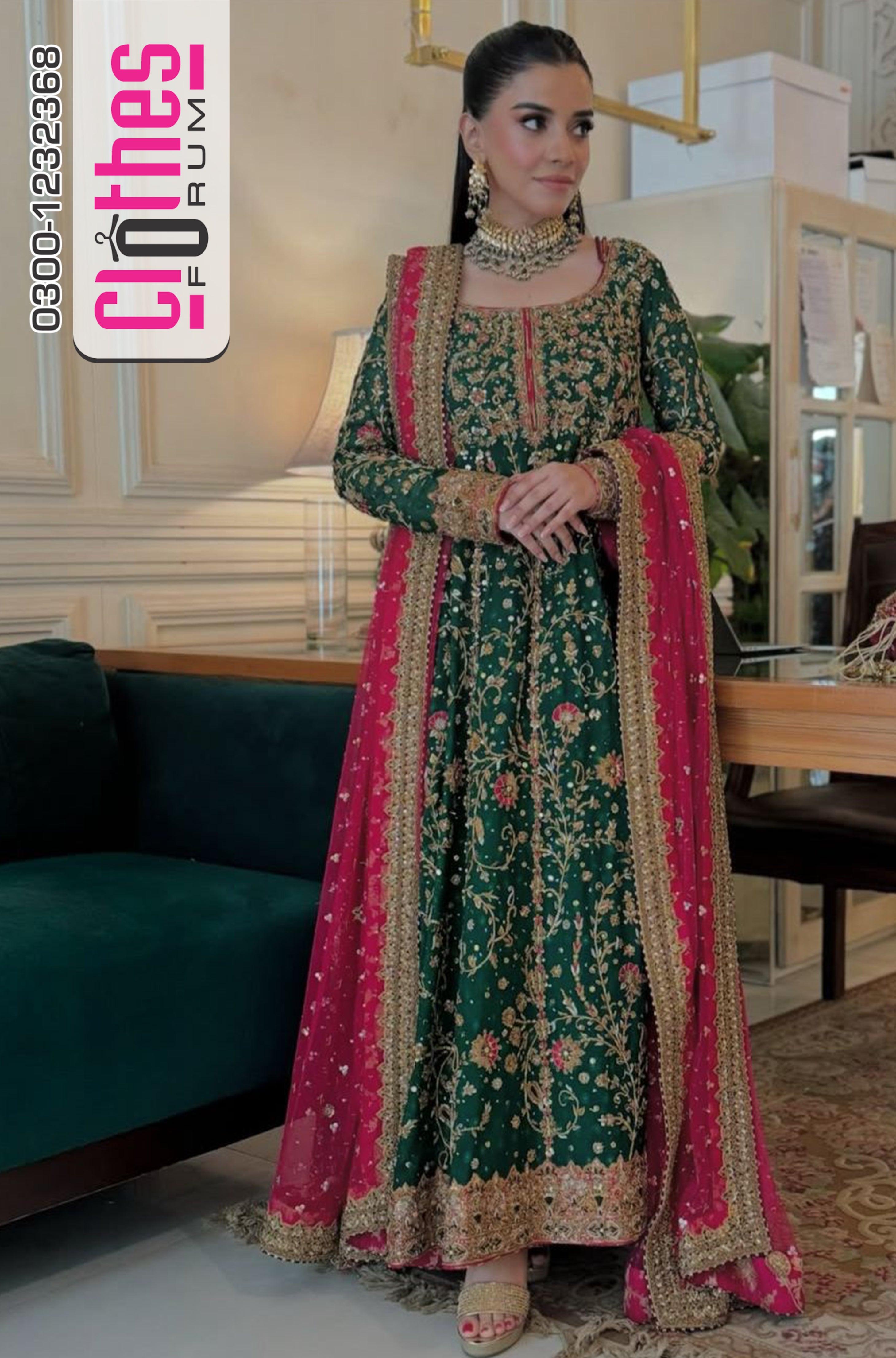 Haris Shakeel Luxury Raw Silk 3 Piece Unstitched Dress – Hand-Embellished Formal Wear