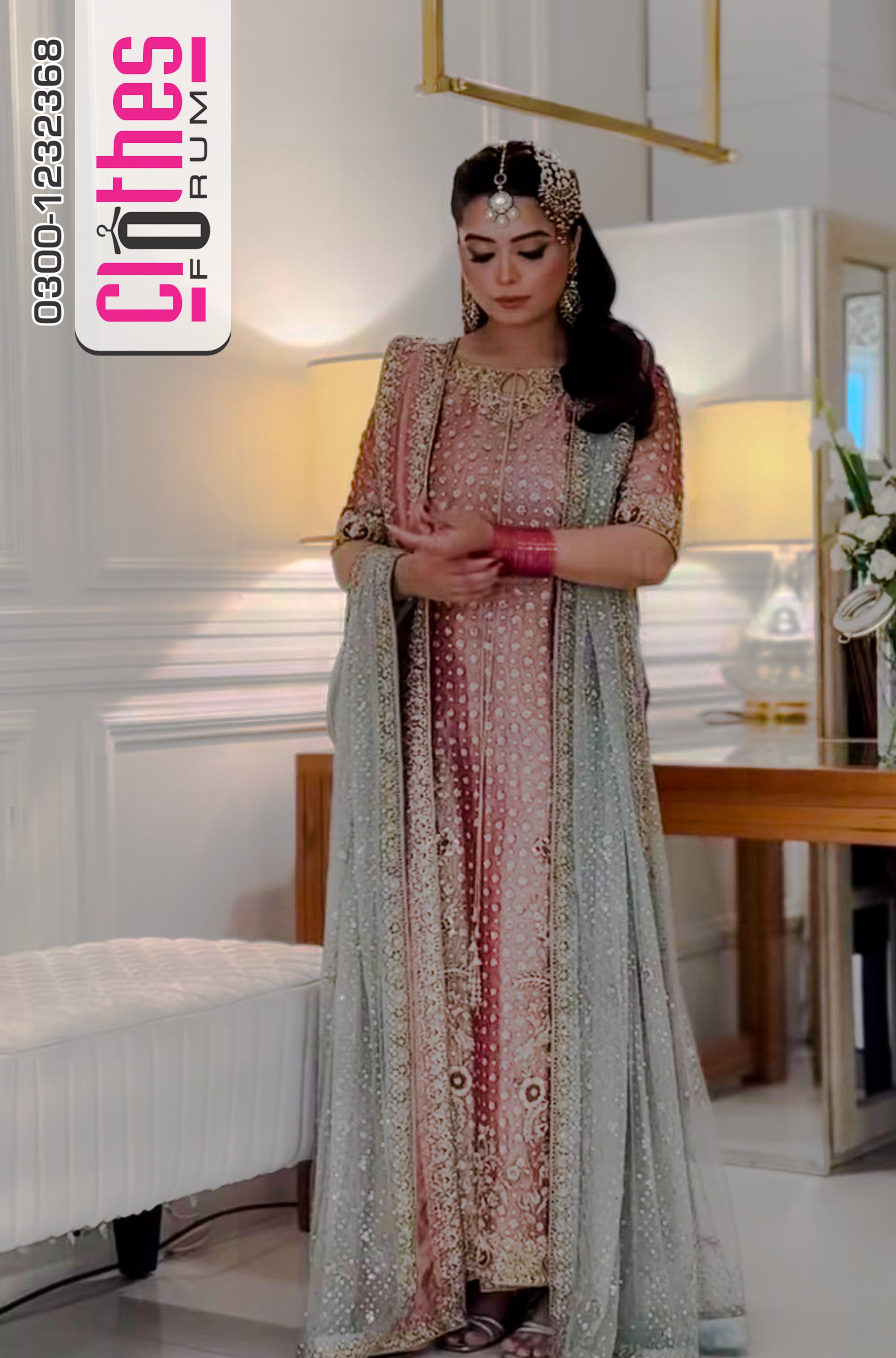Haris Shakeel Pink Sky Wedding Edition | Luxury Formal Ensemble