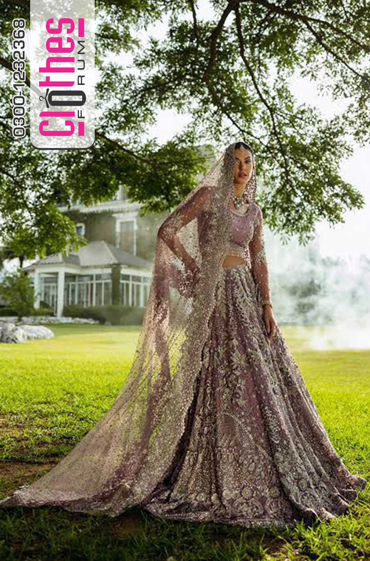 Mushq Wedding Edition – Luxury Chiffon Bridal Gown for Brides