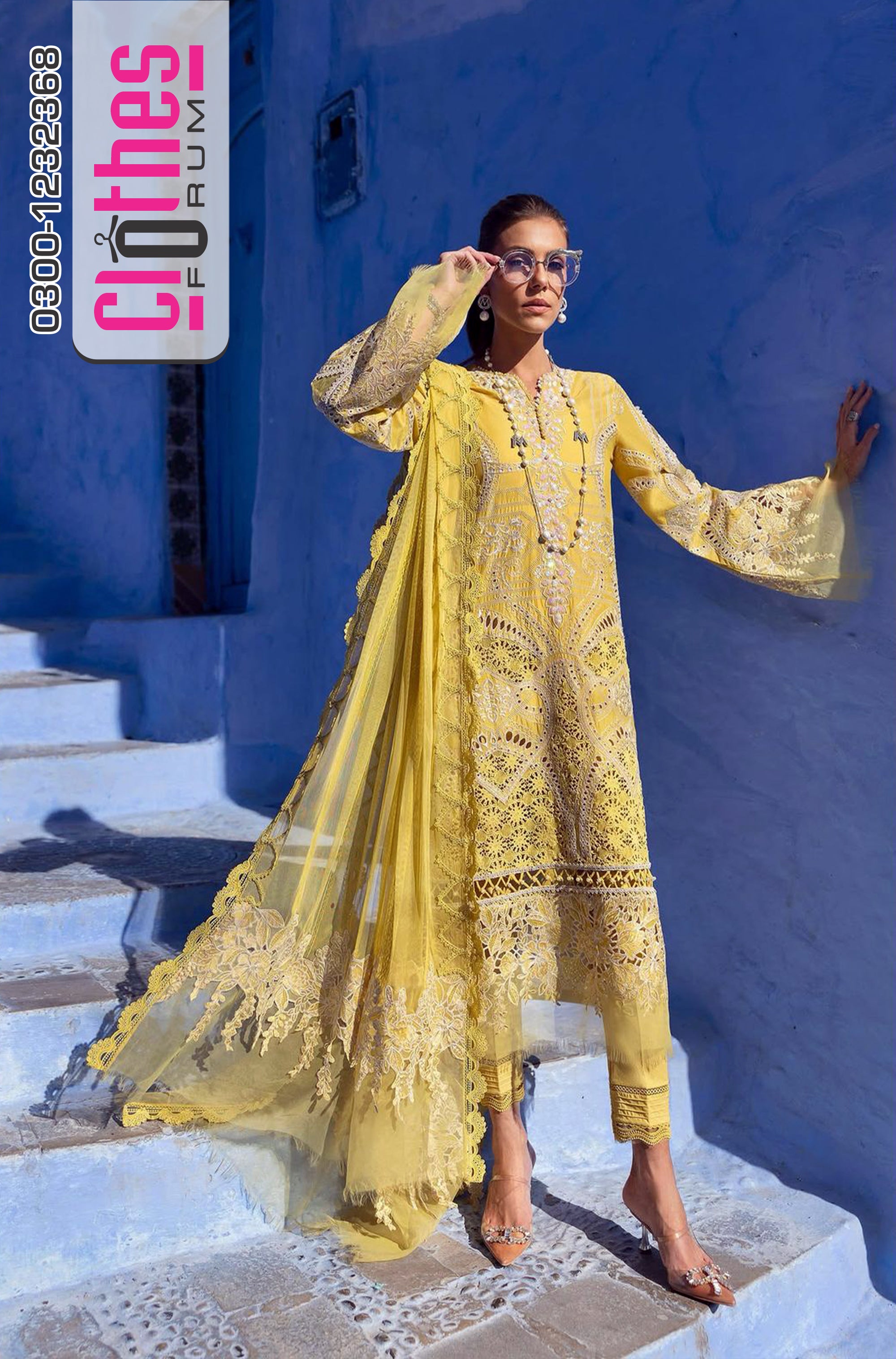 Maria B Luxury Lawn 2025 Sunshine Elegance with Exquisite Embroidery clothesforum Maria B Luxury Lawn 2025 Sunshine Elegance with Exquisite Embroidery clothesforum