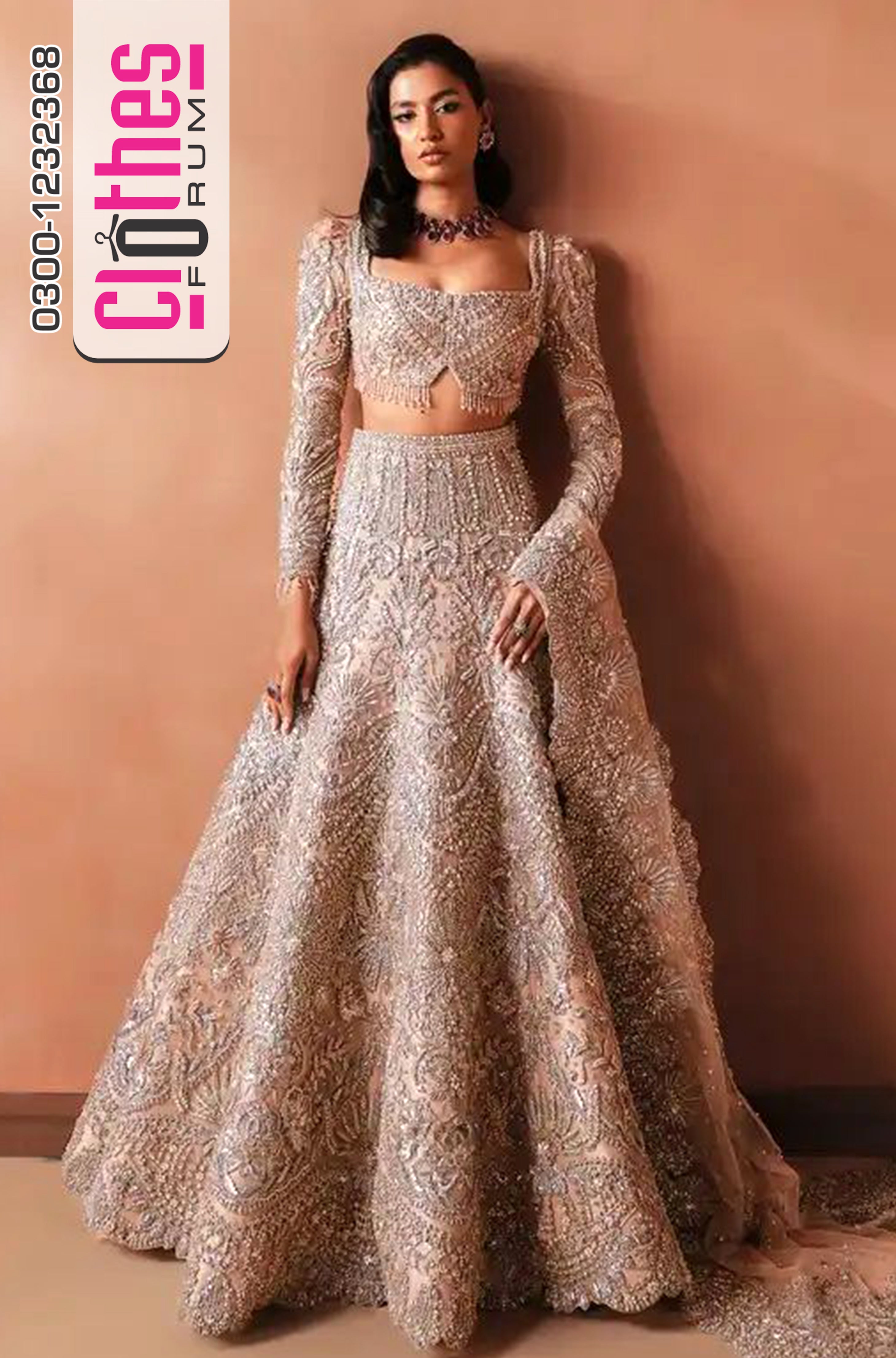 Soraya – Catherine Green Bridal Dress | Elegant 16 Panel Wedding Wear
