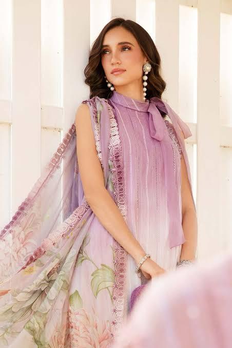 Maria B MPrint Lavender Blush Ombre Lawn Suit clothesforum Maria B MPrint Lavender Blush Ombre Lawn Suit clothesforum