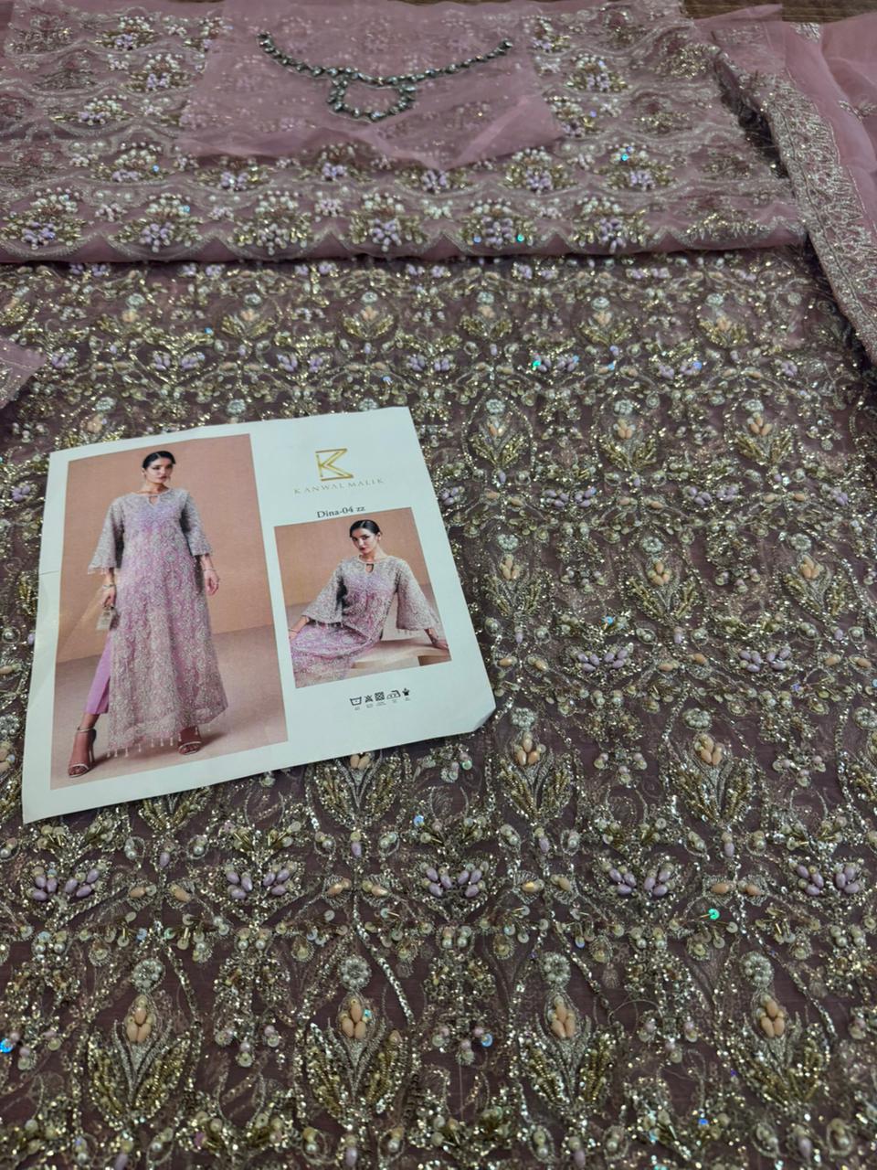 Kanwal Malik Pink Lilac Organza Outfit – Wedding Edition