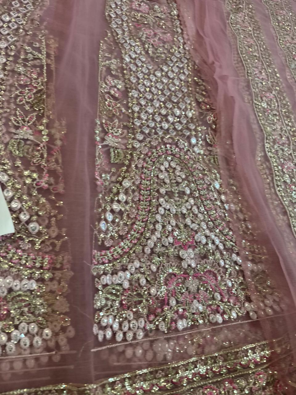 Ayzel Pink Chiffon Bridal Gown – Wedding Edition Luxury Couture