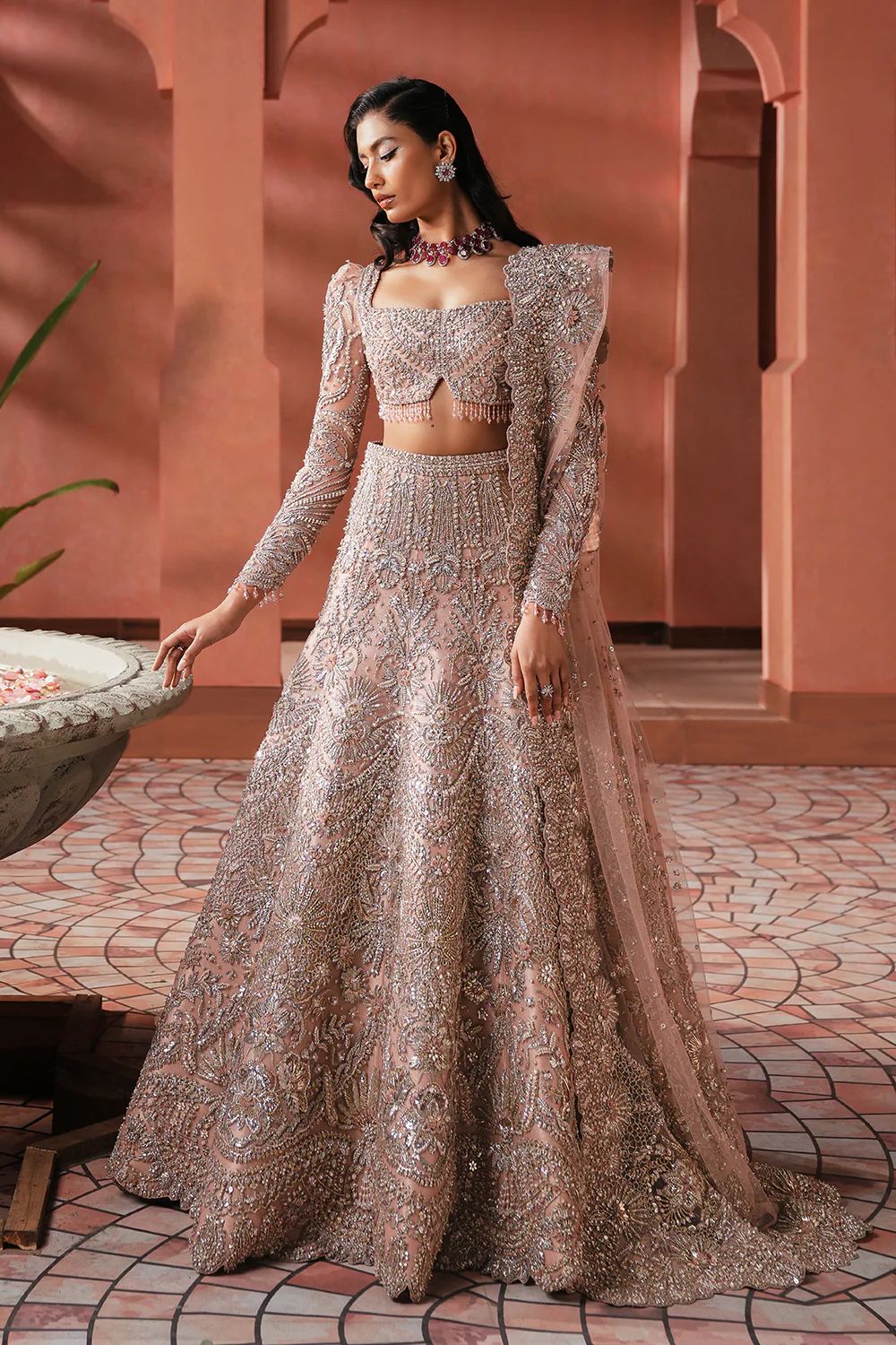 Soraya – Catherine Green Bridal Dress | Elegant 16 Panel Wedding Wear