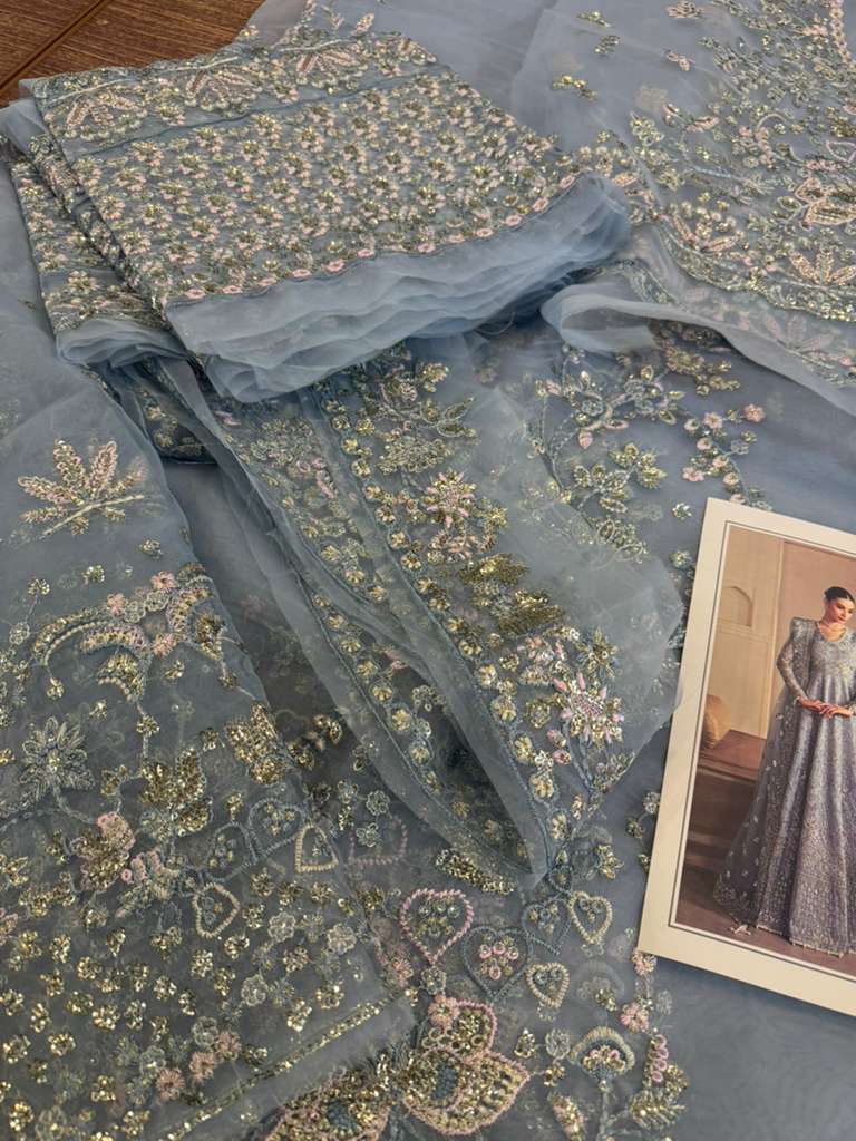 Ayzel Sky Chiffon Bridal Dress – Luxury Wedding Edition for Elegant Brides