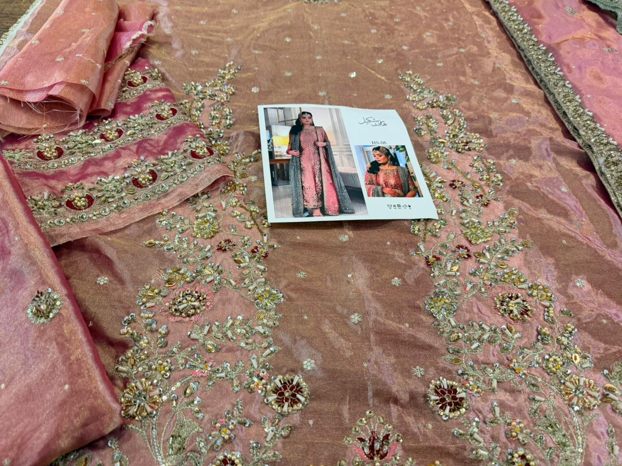 Haris Shakeel Pink Sky Wedding Edition | Luxury Formal Ensemble