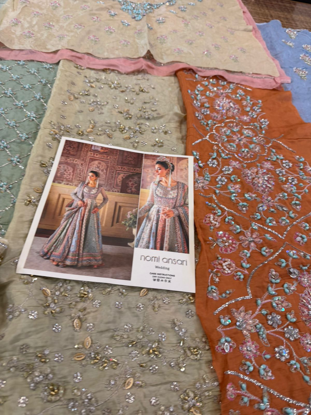 Nomi Ansari | Kaleidoscope Hand-Embellished Festive Pishwas