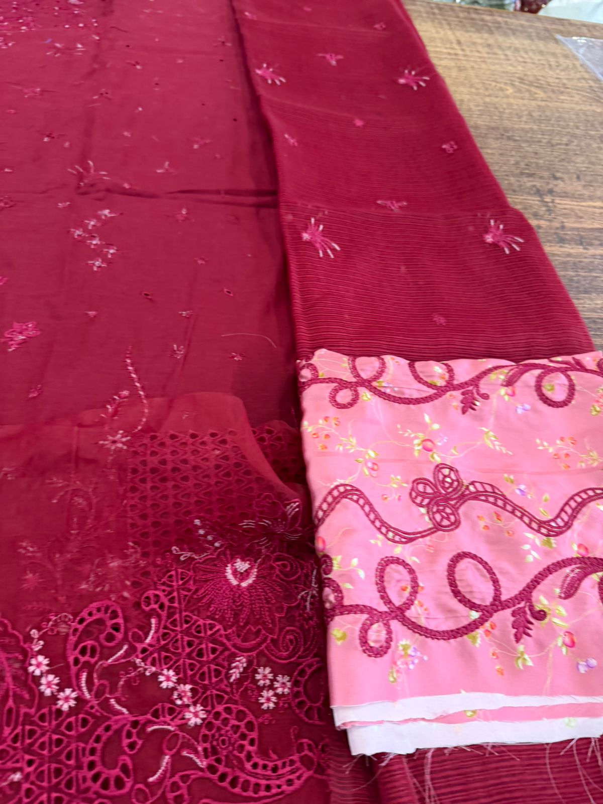 Qalamkar | Chikankari Luxury Lawn & 3D Floral Jacquard Suite