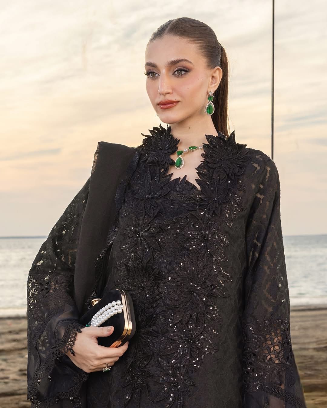 Rang Rasiya | Alaya 3D Floral Borsha Fabric Luxury Suite