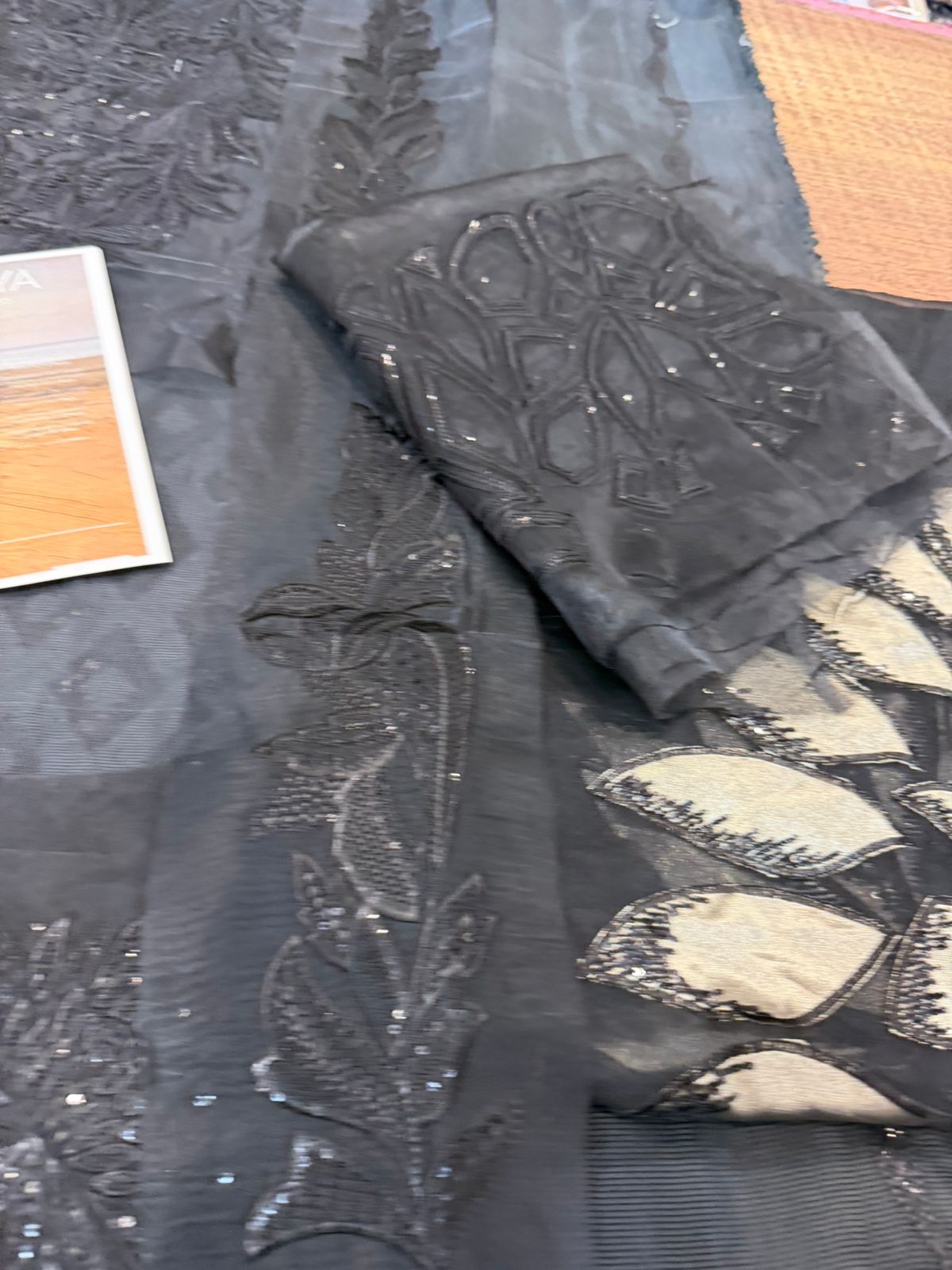 Rang Rasiya | Alaya 3D Floral Borsha Fabric Luxury Suite