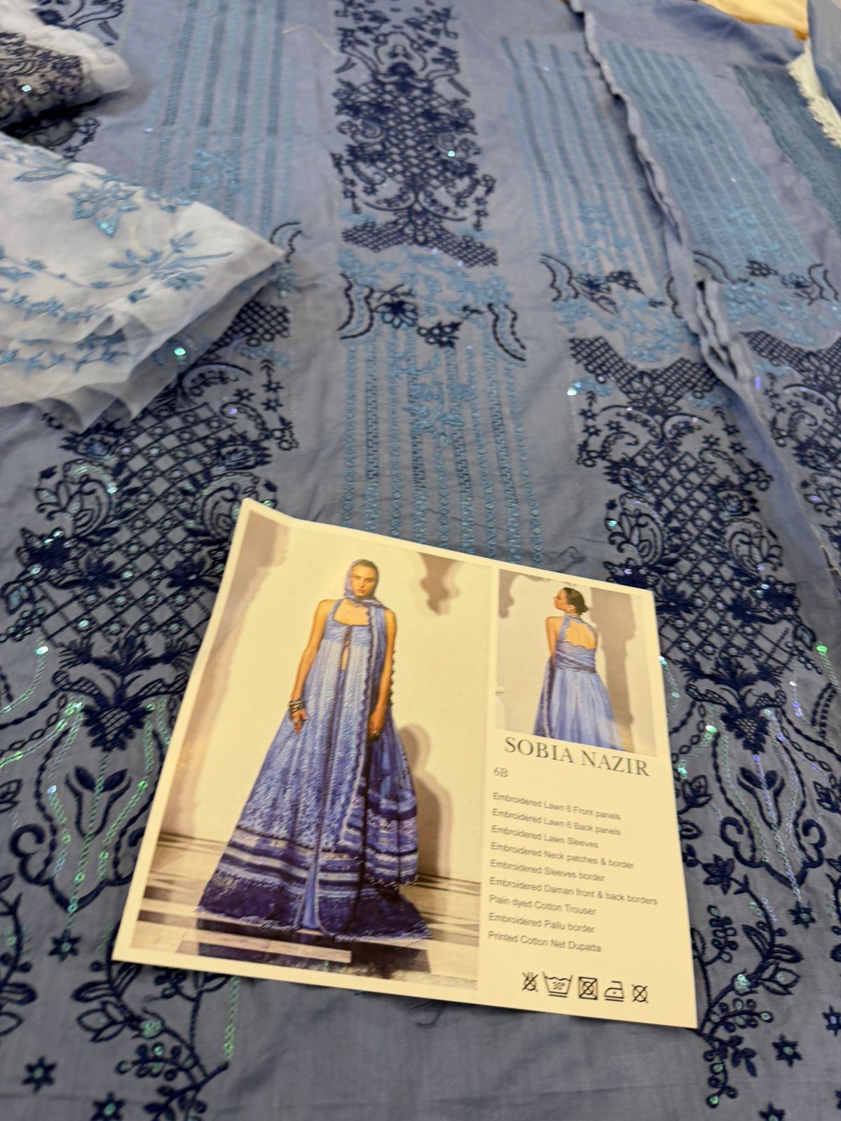 Sobia Nazir Luxury Mint Lawn 2026 | Embroidered Cotton Net Dupatta Suit