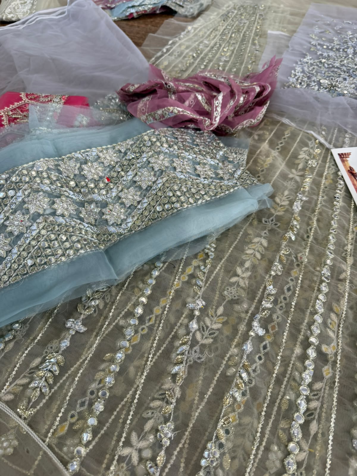 Zaha Gold Net Wedding Sharara Suit | Luxury Festive Wear