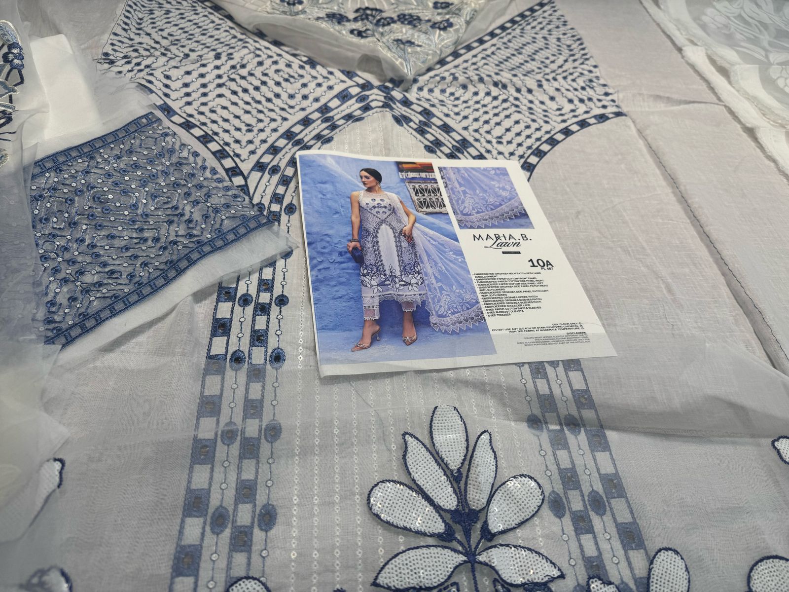 Maria B MPrint Voyage a’LUXE x Morocco | Light Purple Paper Cotton Lawn '25