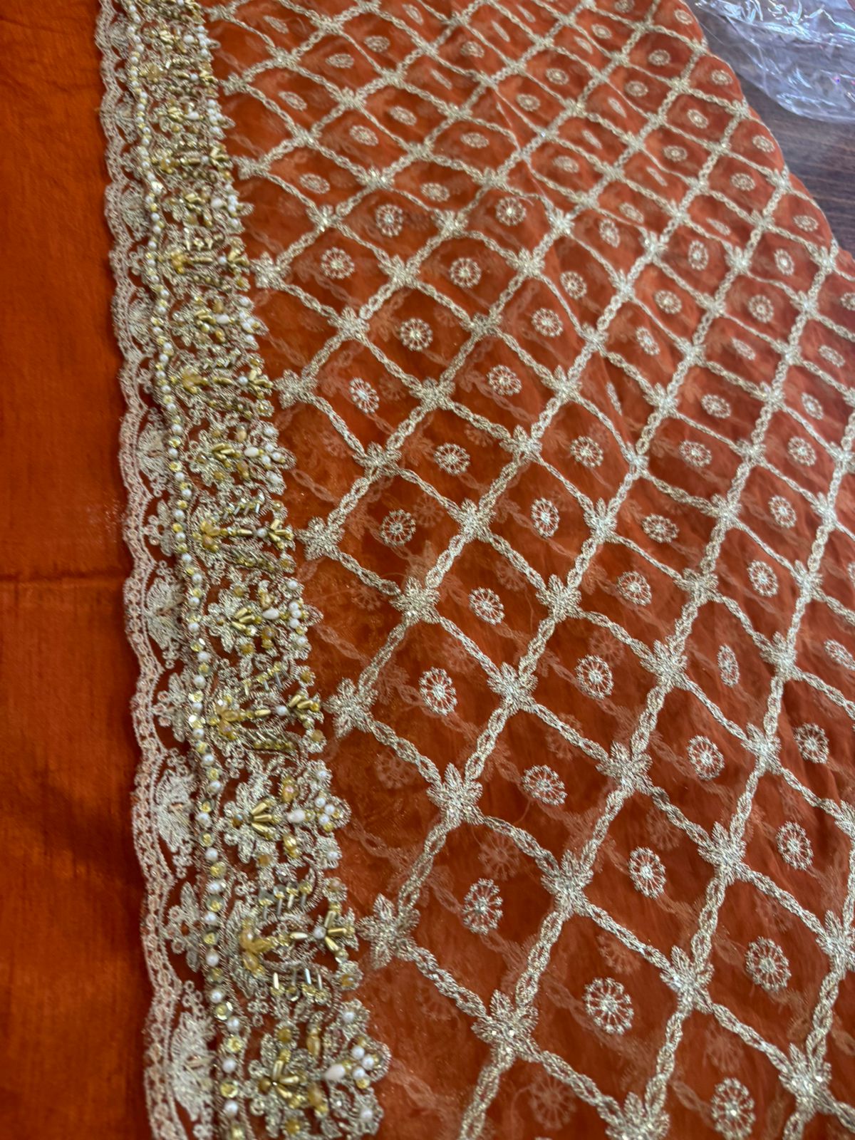 Kanwal Malik Wedding Edition – KM Rust Bridal Outfit