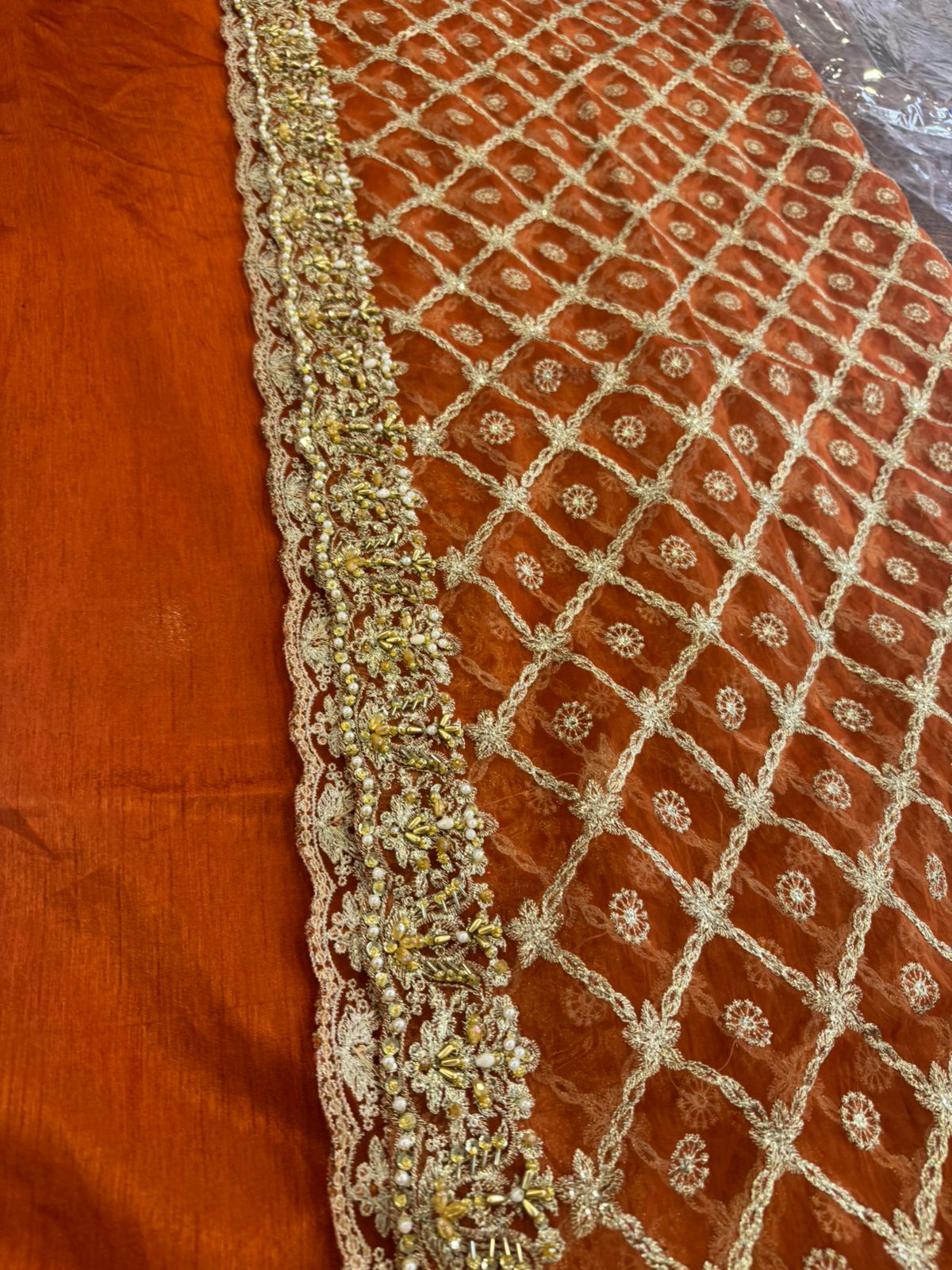 Kanwal Malik Wedding Edition – KM Rust Bridal Outfit