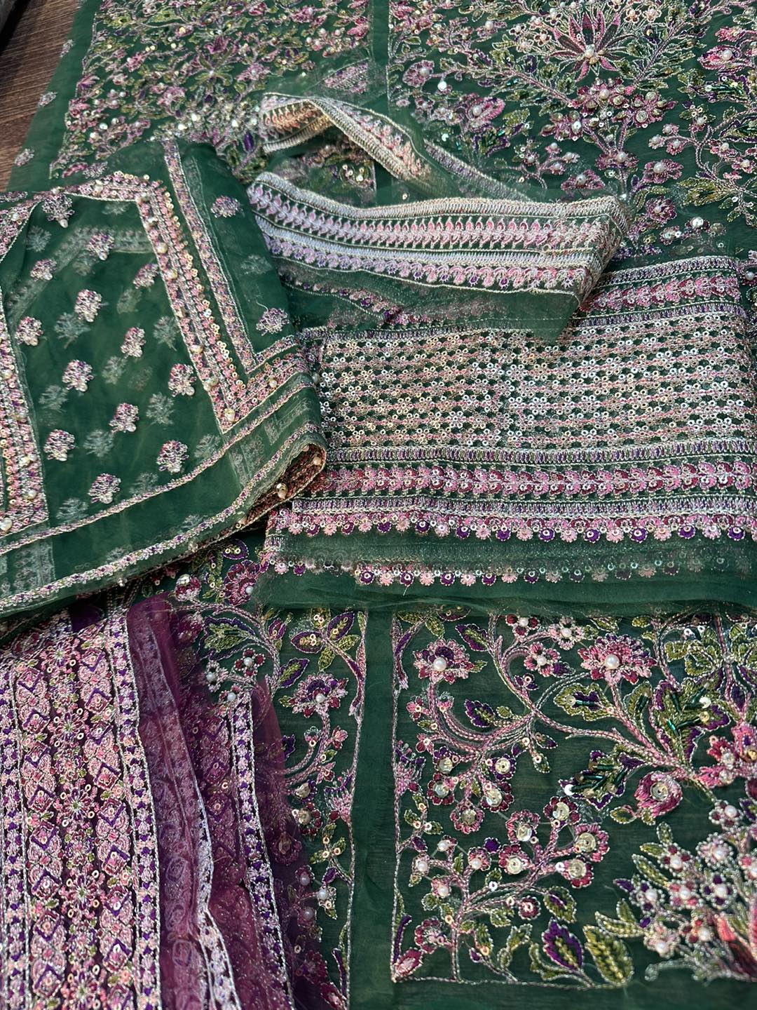 Hussain Rehar | Green | Wedding Edition
