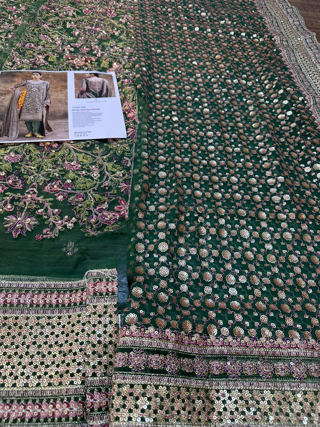 Hussain Rehar | Green | Wedding Edition