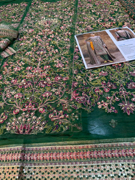 Hussain Rehar | Green | Wedding Edition – clothesforum